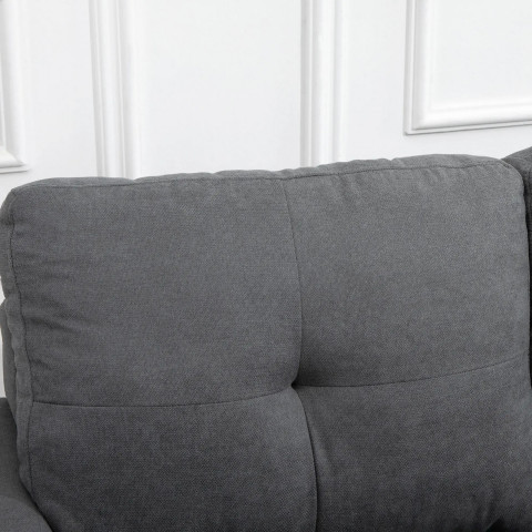 Rohová sedací souprava 193x136x85 cm | šedá č.3