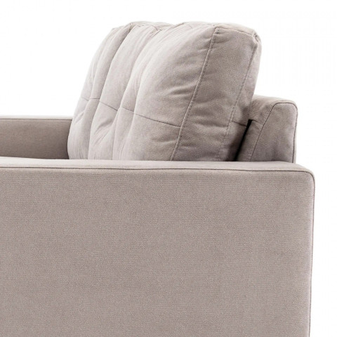 Rohová sedací souprava 193x136x85 cm | světle šedá č.3