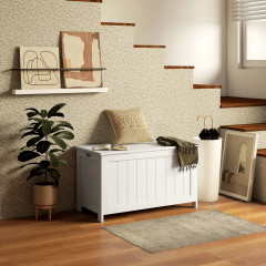Úložný box s rukojetí 81 x 40 x 46 cm | bílý č.1
