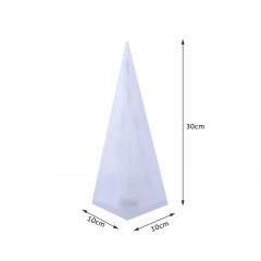 Vianočná pyramída 30 cm | 10 LED teplá biela č.3