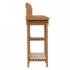 Zahradnický stůl 117 x 45 x 121 cm | přírodní č.2